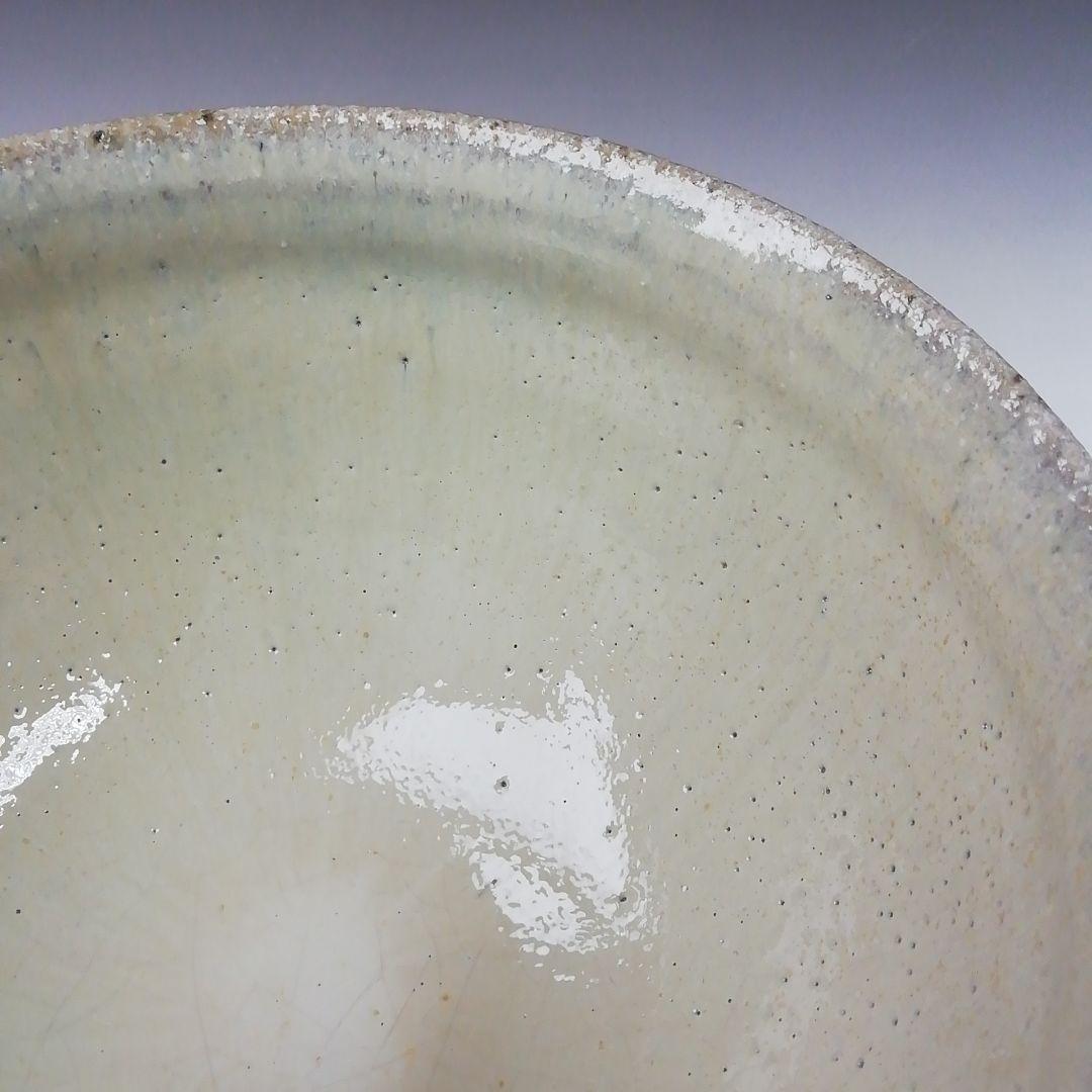 Ｔ４８７　茶碗　『唐津　茶碗』『日在窯　鶴田豊己 作』　共箱　抹茶碗　茶道具