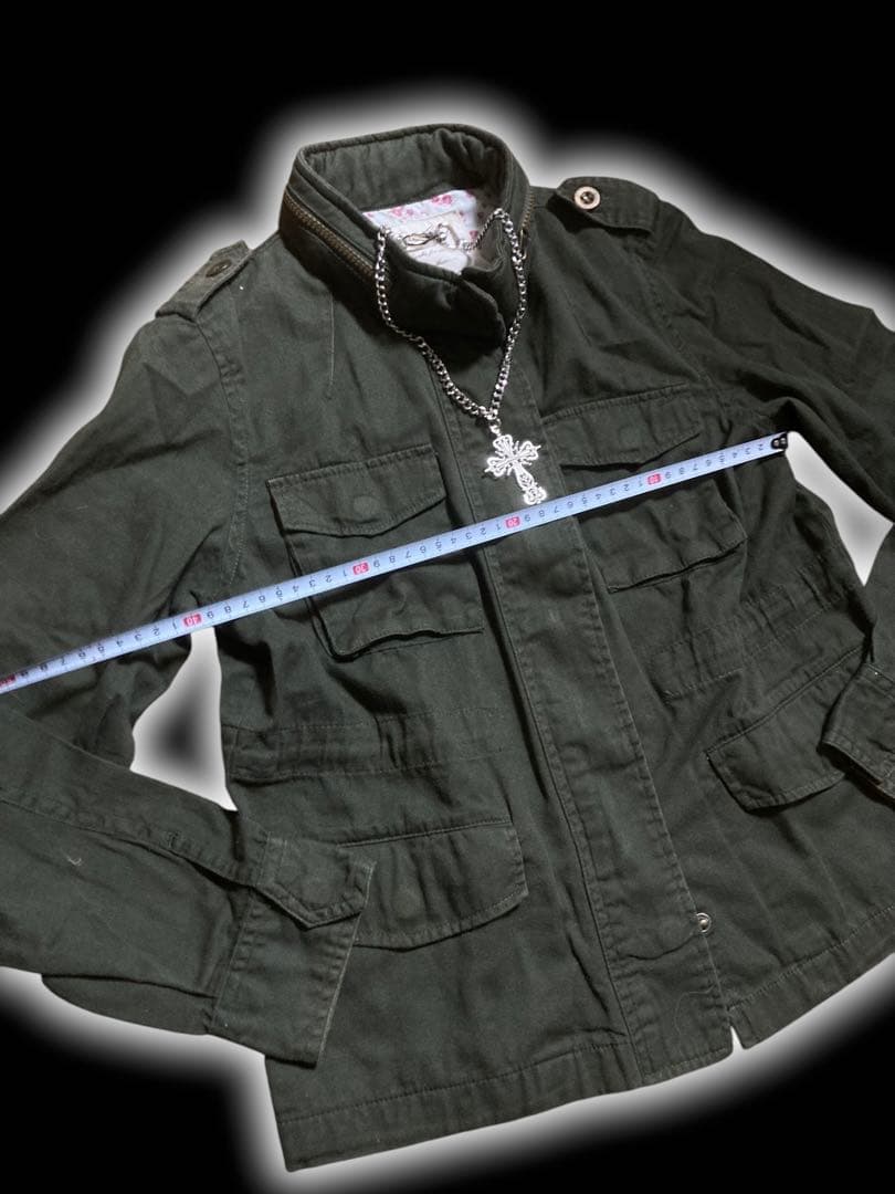 00s当時物ミリタリーy2k平成ギャルカーキフェアリーグランジロックNANA古着