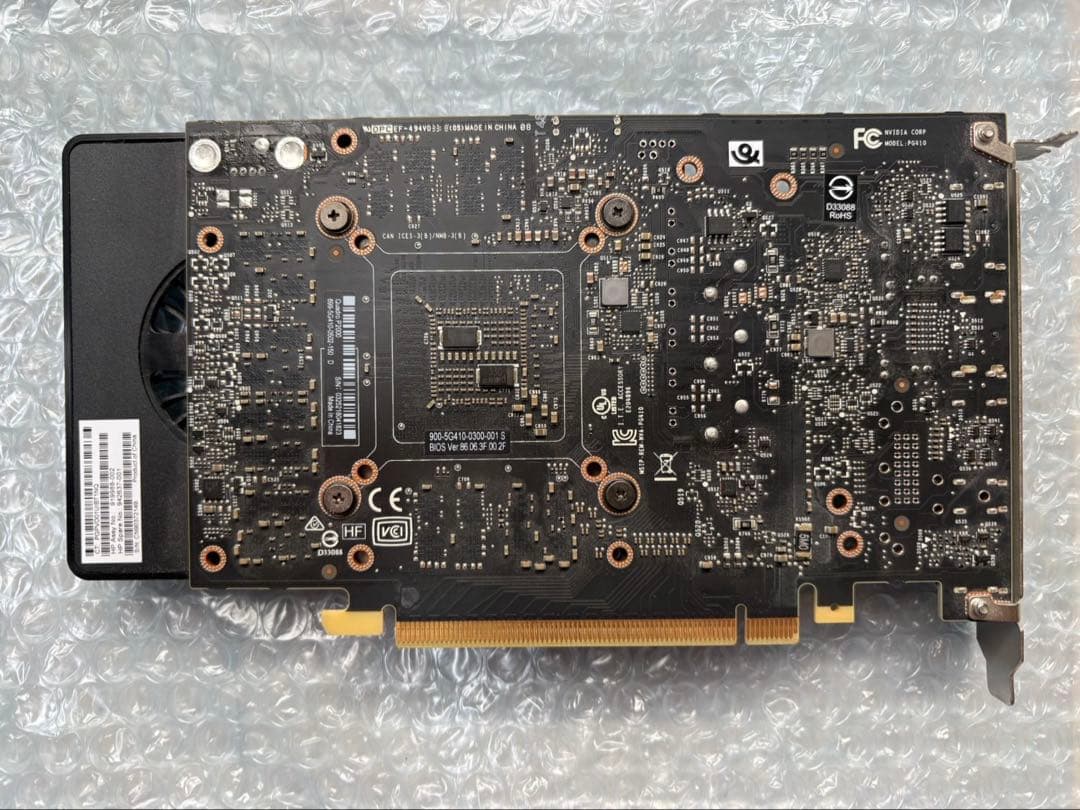 【中古・動作確認済】NVIDIA Quadro P2000