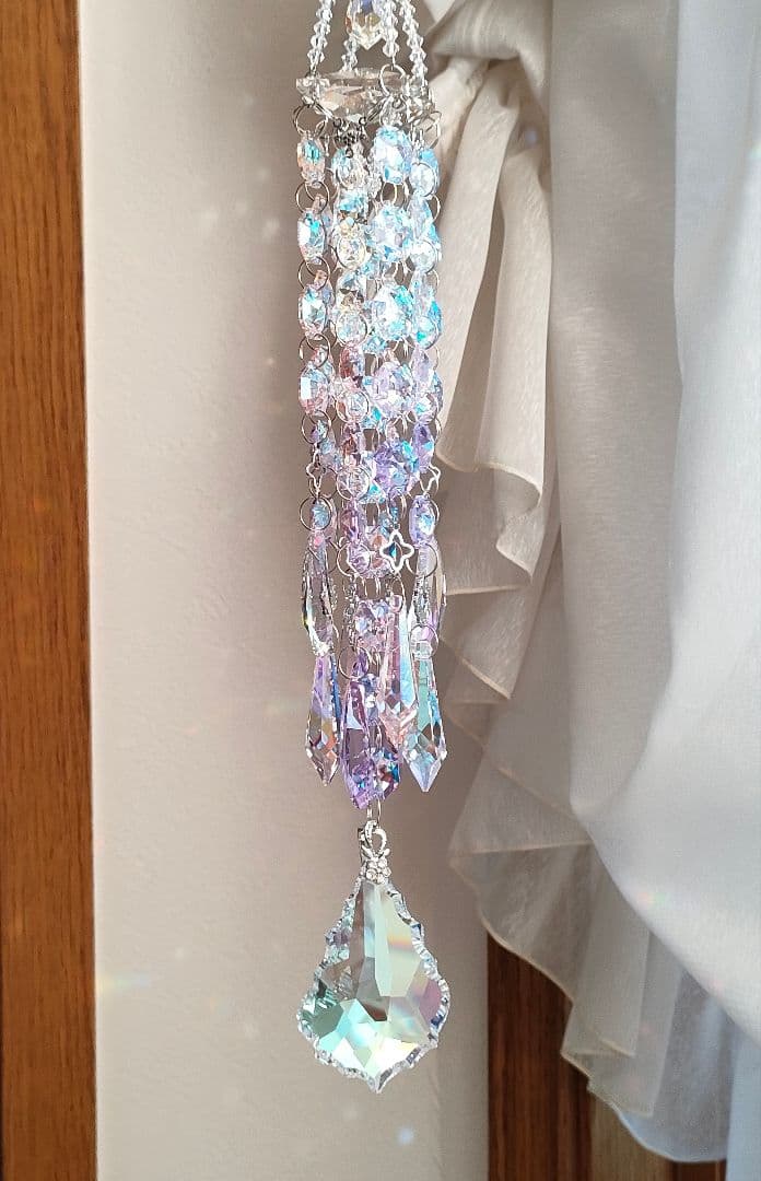 スワロフスキー✨️サンキャッチャー✨️ペンデロークバイオレットAB 63mm