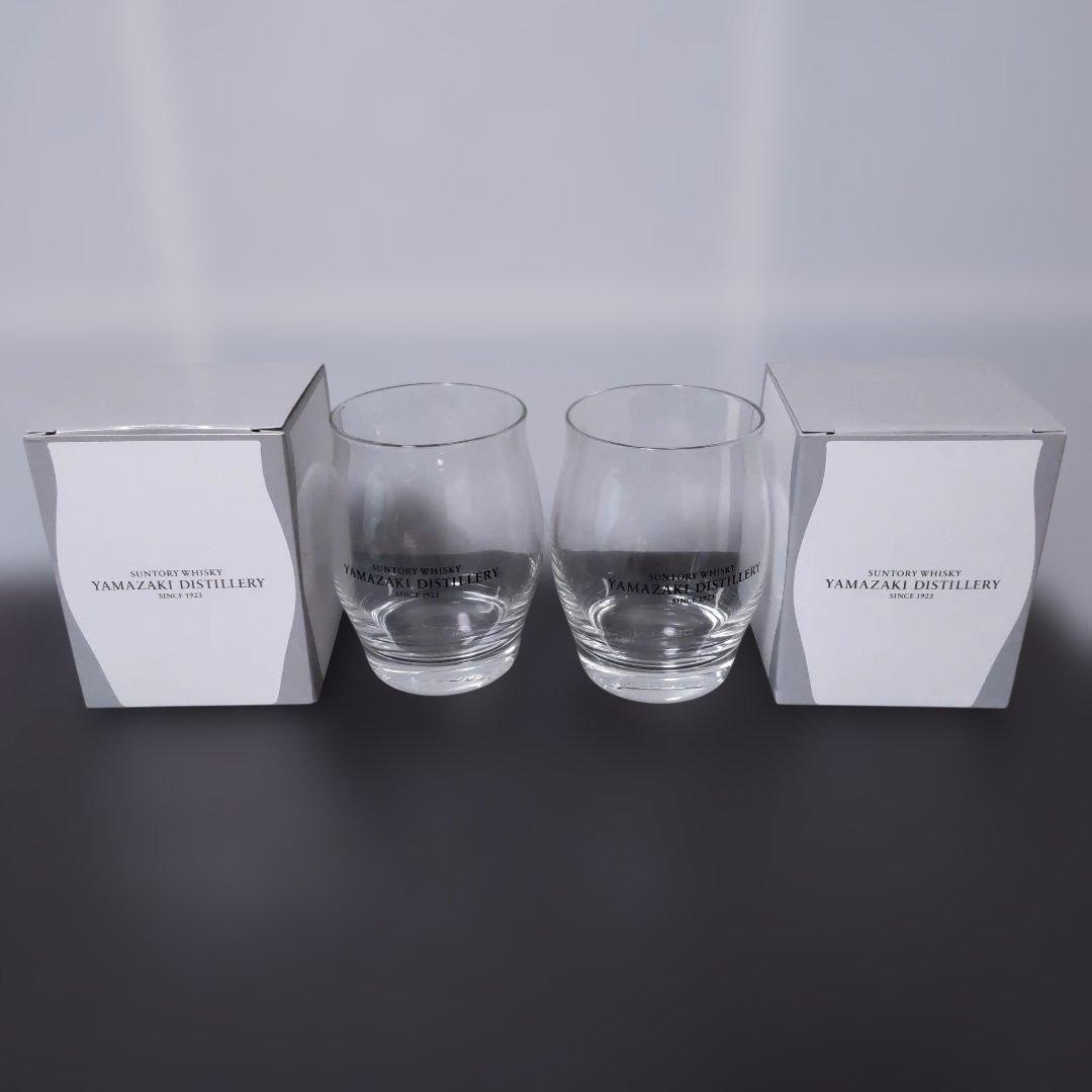 サントリー山崎シングルモルウイスキー 700ml & 山崎蒸留所ペアロックグラス