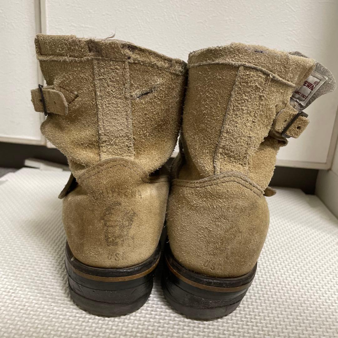 Chippewa ベージュ エンジニアブーツ