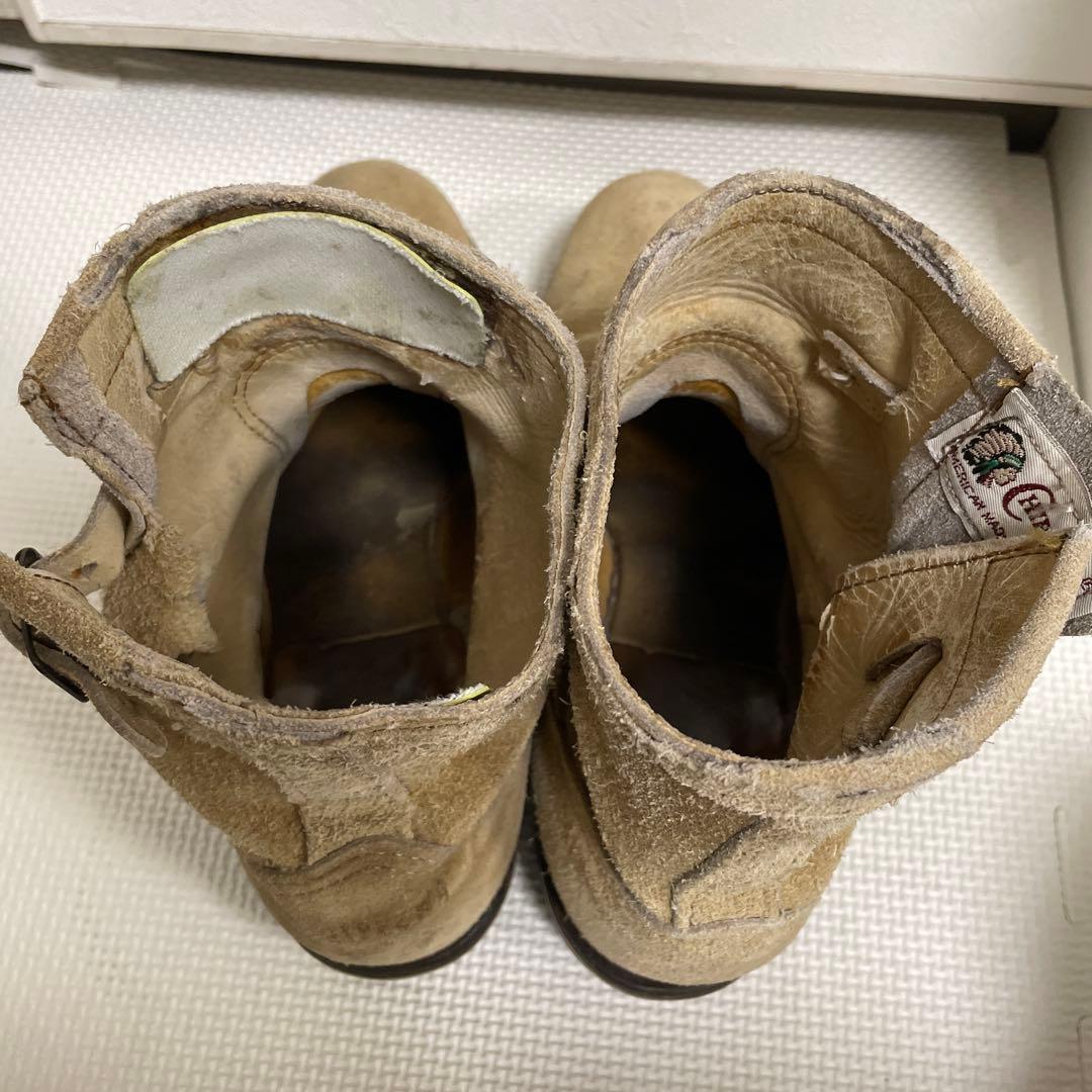 Chippewa ベージュ エンジニアブーツ