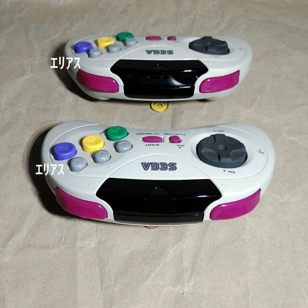 セガサターン　コードレスパッドセット　コードレスパッド　レシーバー　ジャンク