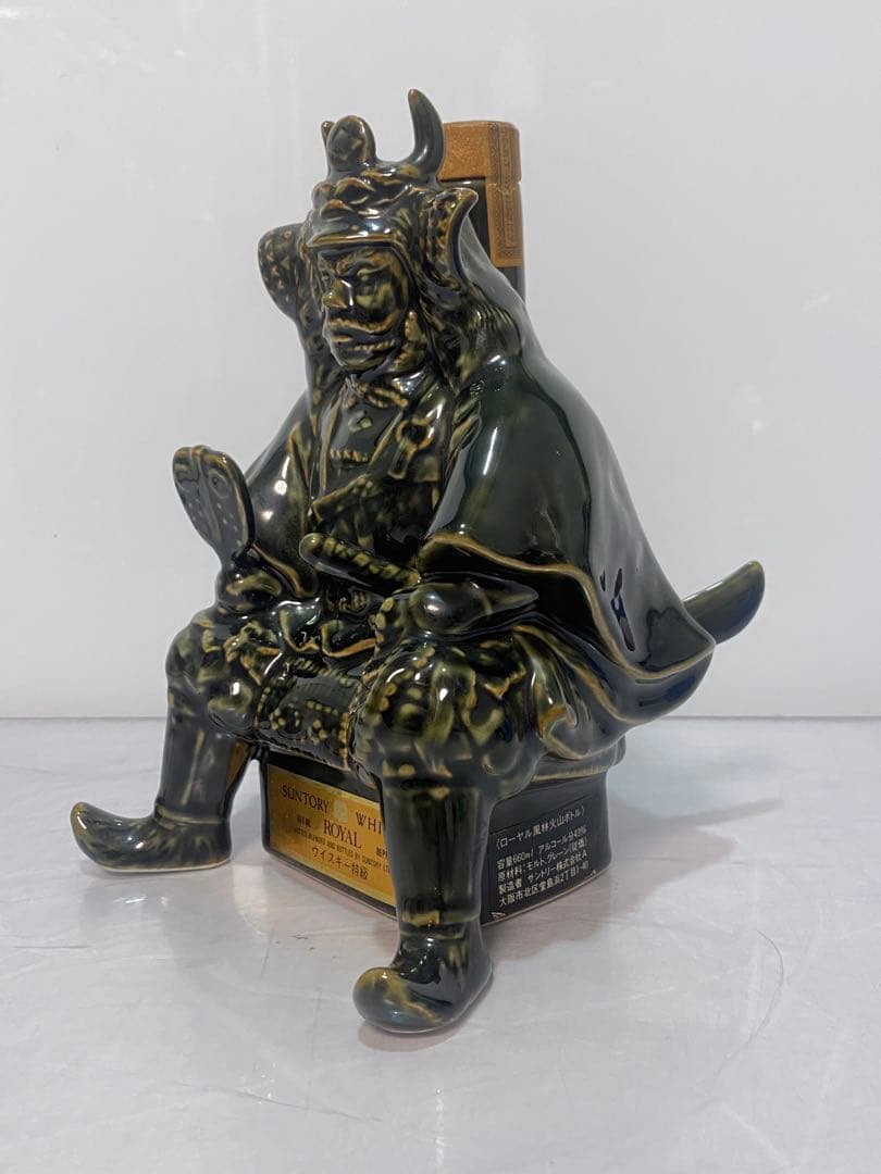古酒 サントリー ウイスキー ローヤル 風林火山ボトル 武田信玄 660ml