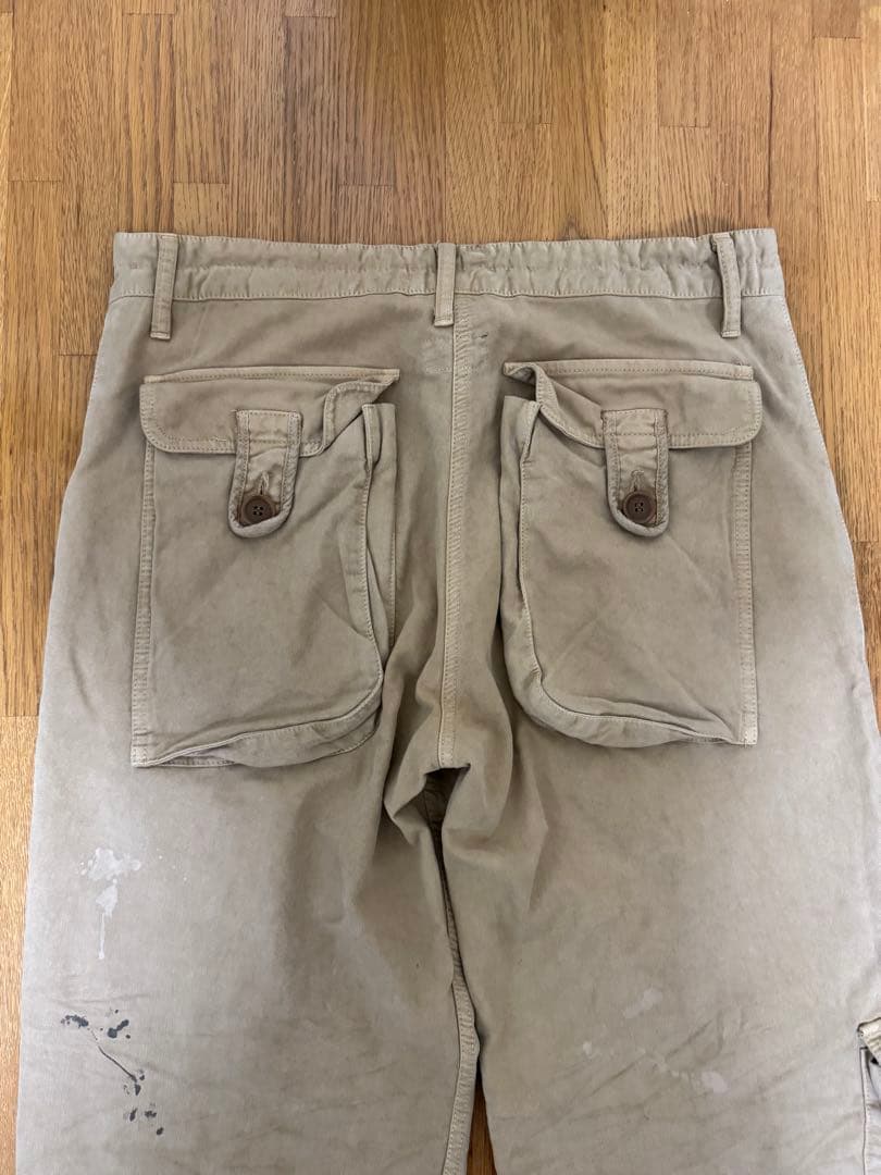 シェアースピリット ベージュ カーゴパンツ