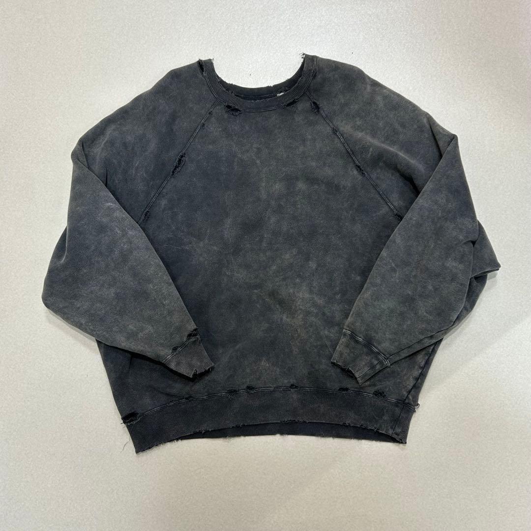 LON TWO SIDE SWEATSHIRT 梨花着用