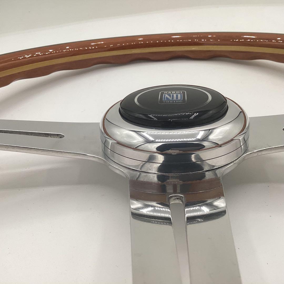 【お年玉価格】NARDI ナルディサイドスポーク (アニバーサリー70ボタン付き