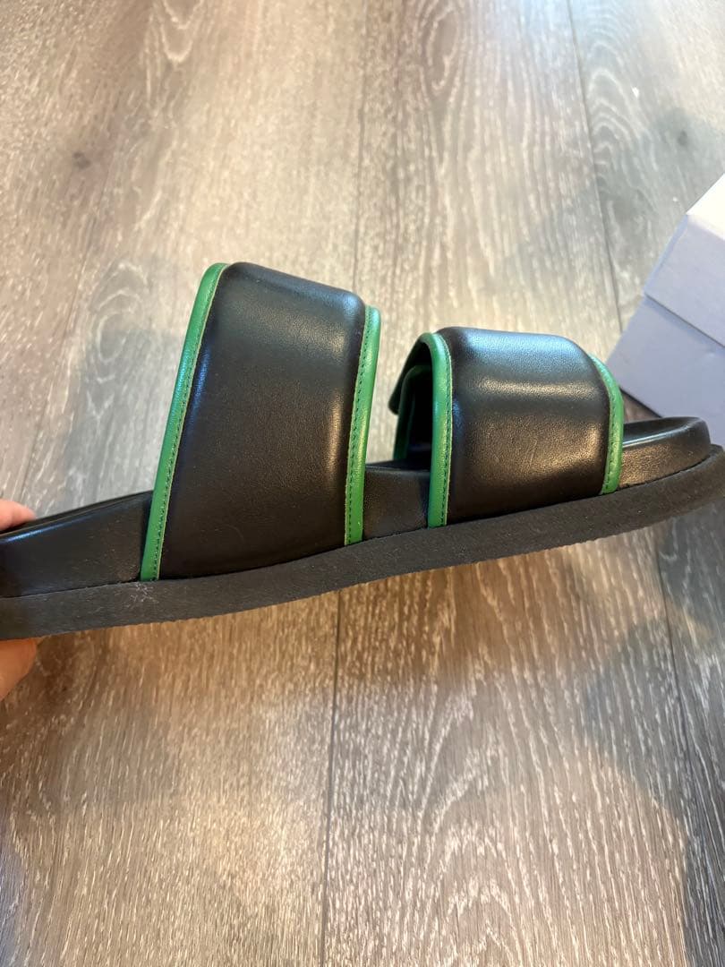 O　CABaN ブラック サンダル サイズ42(26.5-27)