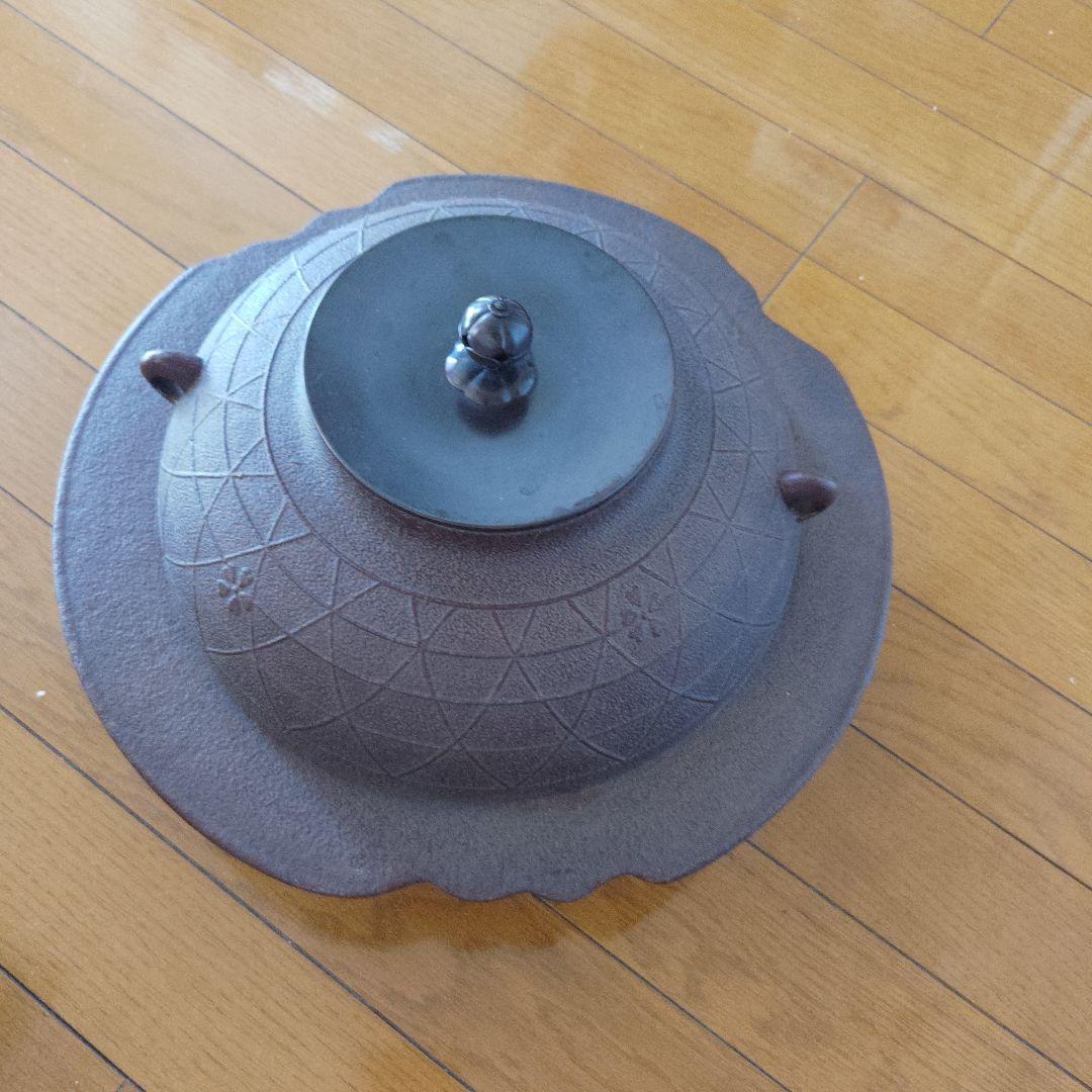 A 4 茶道 炉・透木釜 人間国宝・高橋敬典作