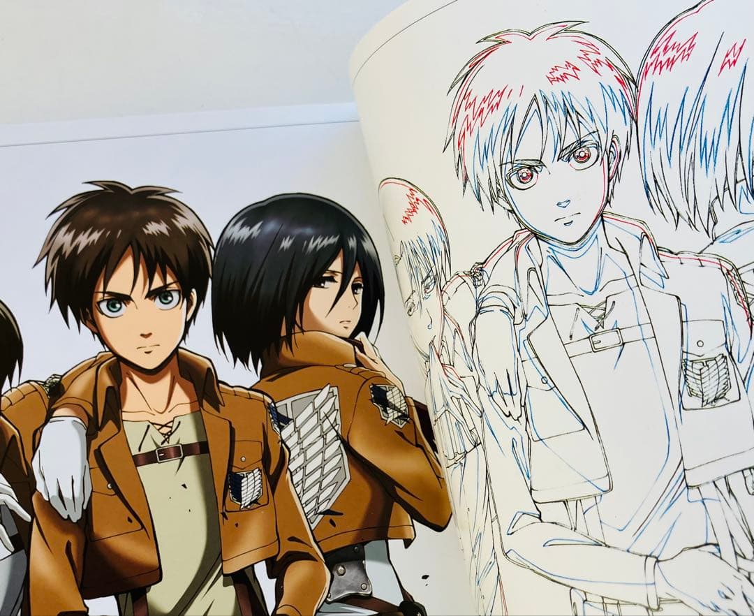 TVアニメーション進撃の巨人原画集 第3・4巻 初版2冊セット