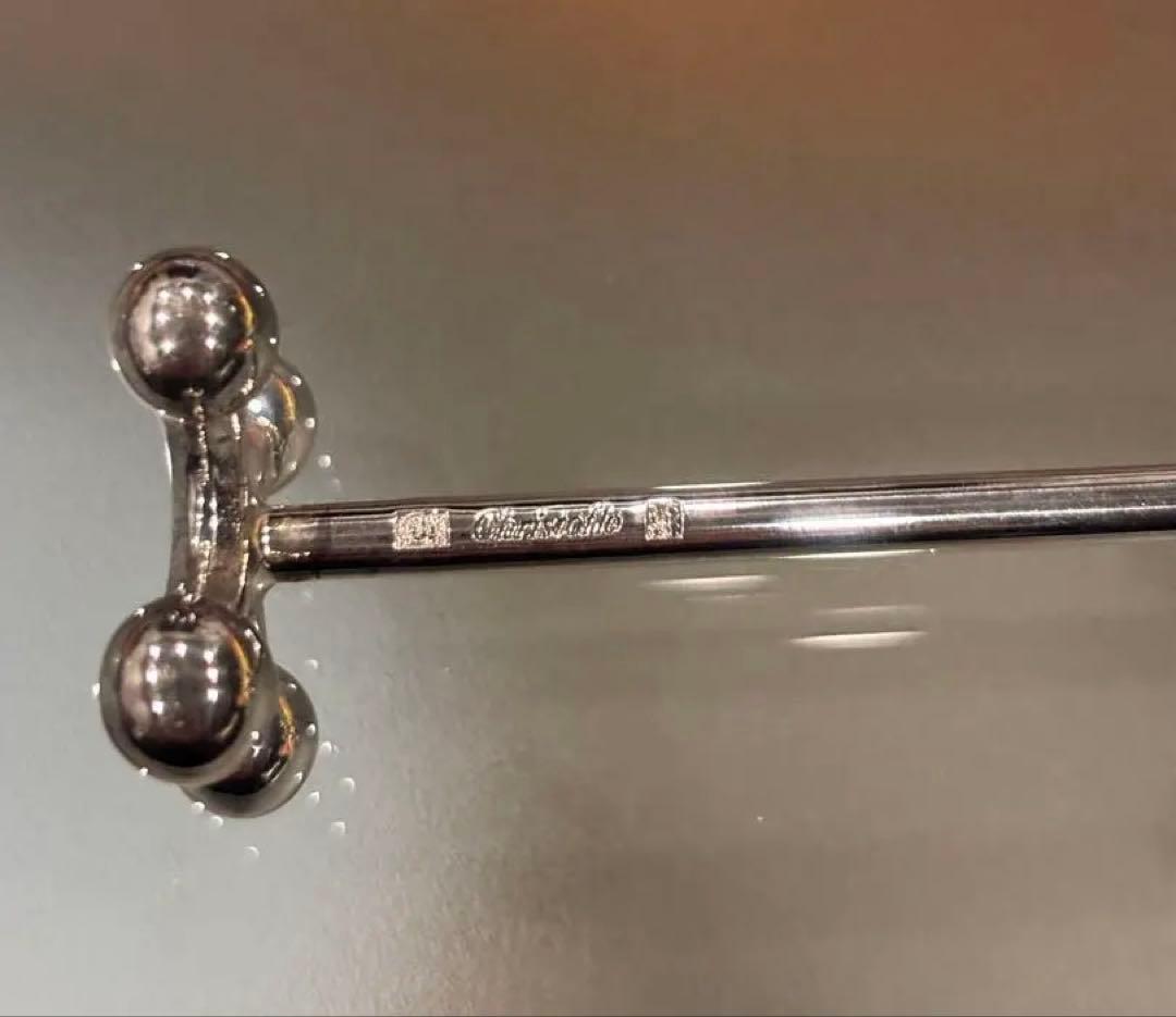 新品未使用　Christofle カトラリーナイフレスト　ブール 4客セット