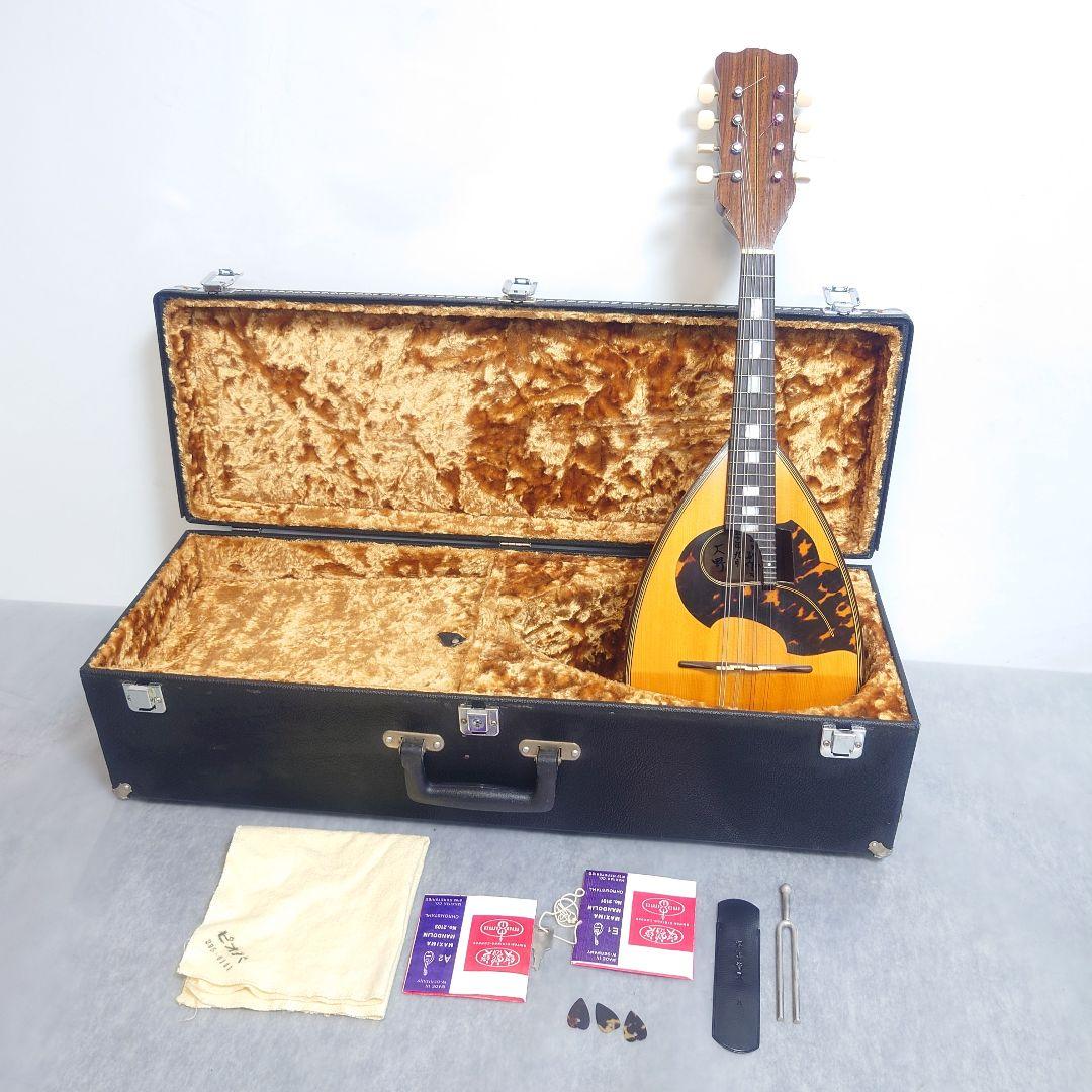 1975年製 岩崎 マンドリン ハードケース付き 大野