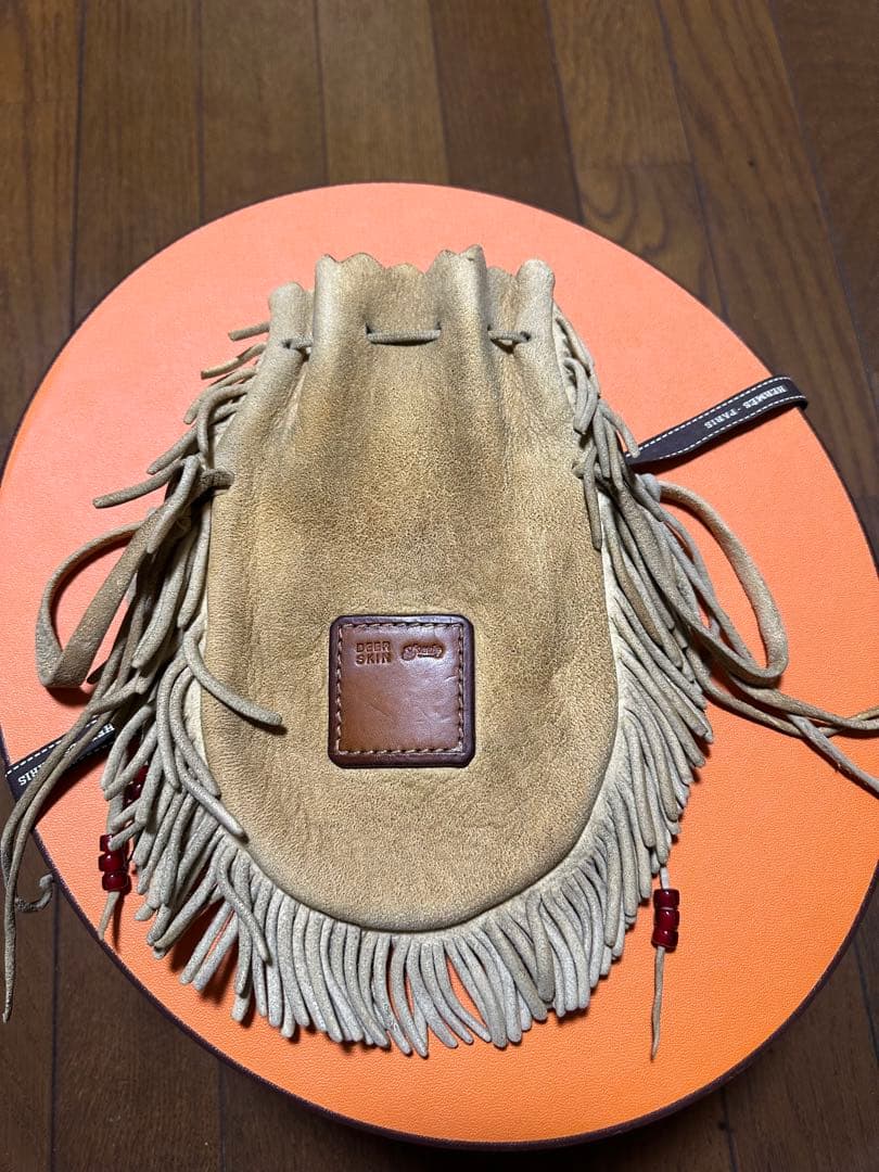 ゴローズ腰掛フリンジ付き巾着バッグ　レア