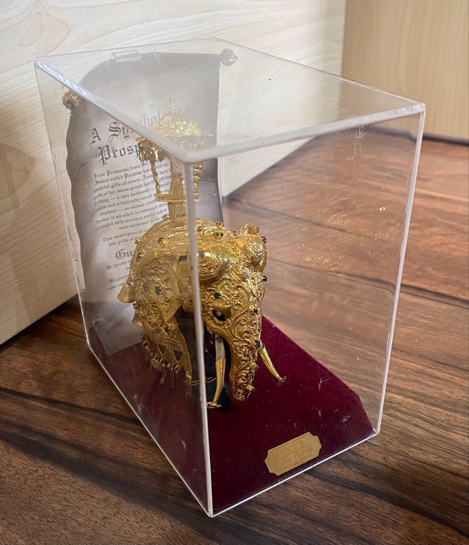 RAJA Hand CraftedSTONE 'N STRING 象置物 宝飾品