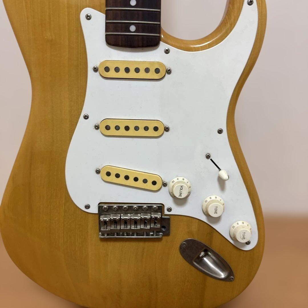 Fresher Strighter エレキギター ナチュラルウッド