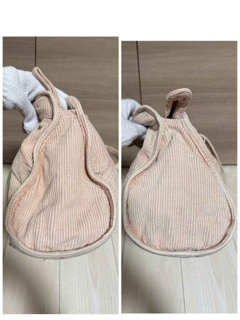 DIESEL バッグ コーデュロイ archive l logo Y2K