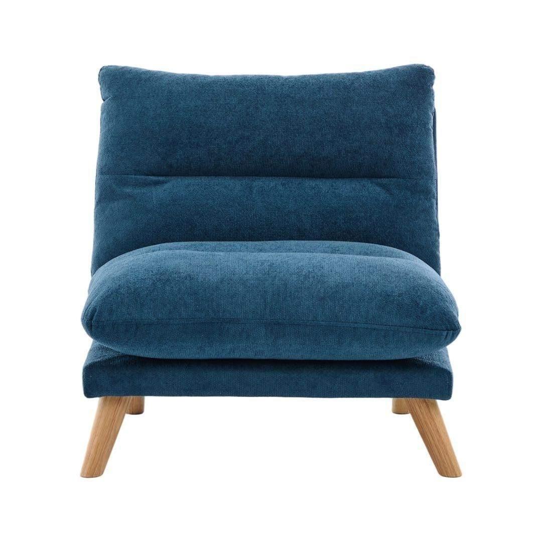 一人掛け ソファ 座椅子 リクライニング 折りたたみ コンパクト 幅68cm