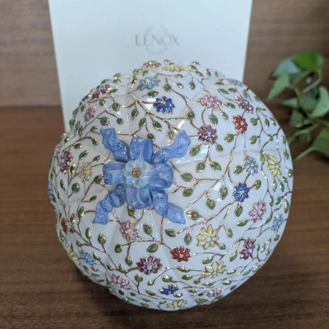 専用箱付属 LENOXレノックス キャット ペルシャ猫24K 4月の雨 5月の花