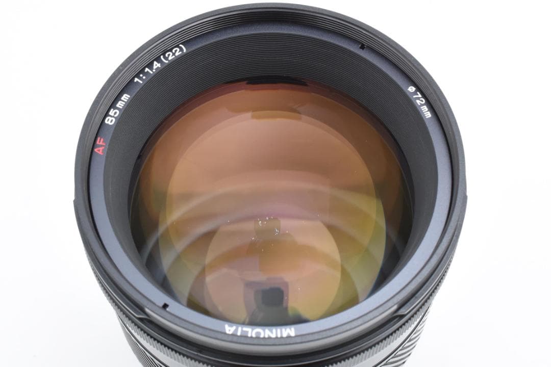 MINOLTA 85mm f/1.4 AF レンズ