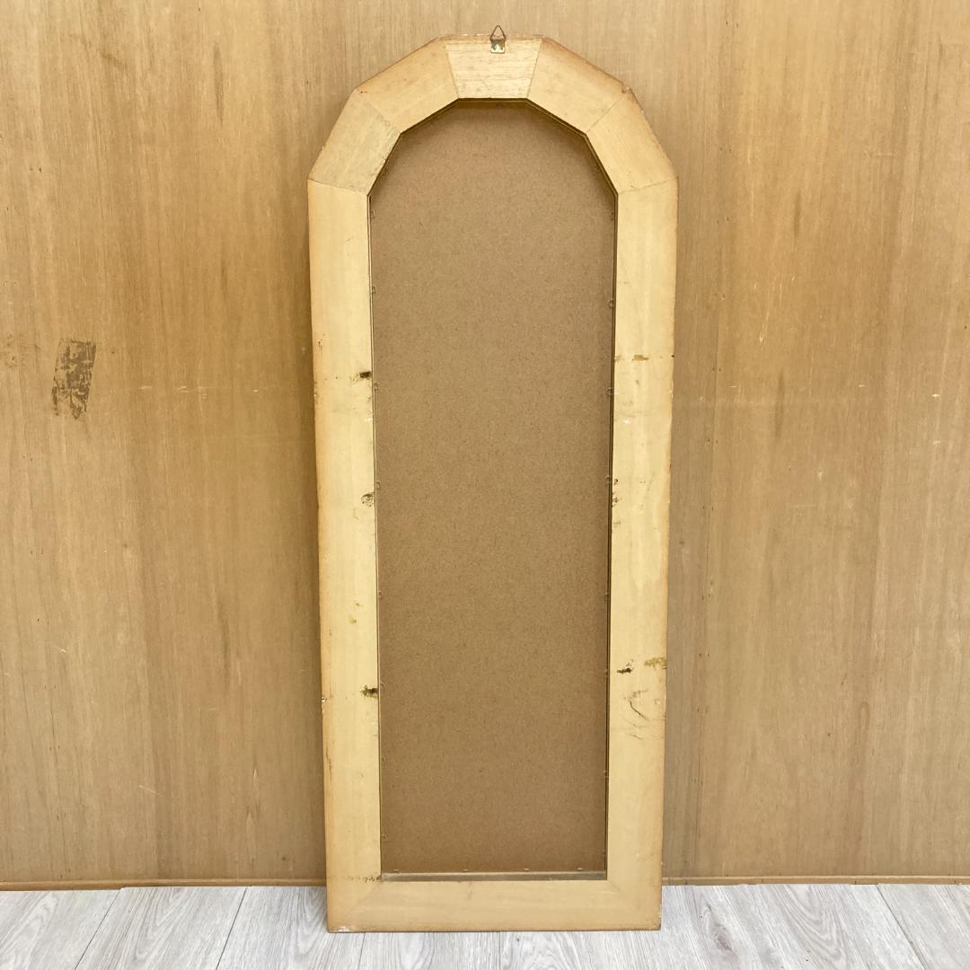 アンティーク調　ウォールミラー　壁掛け　鏡