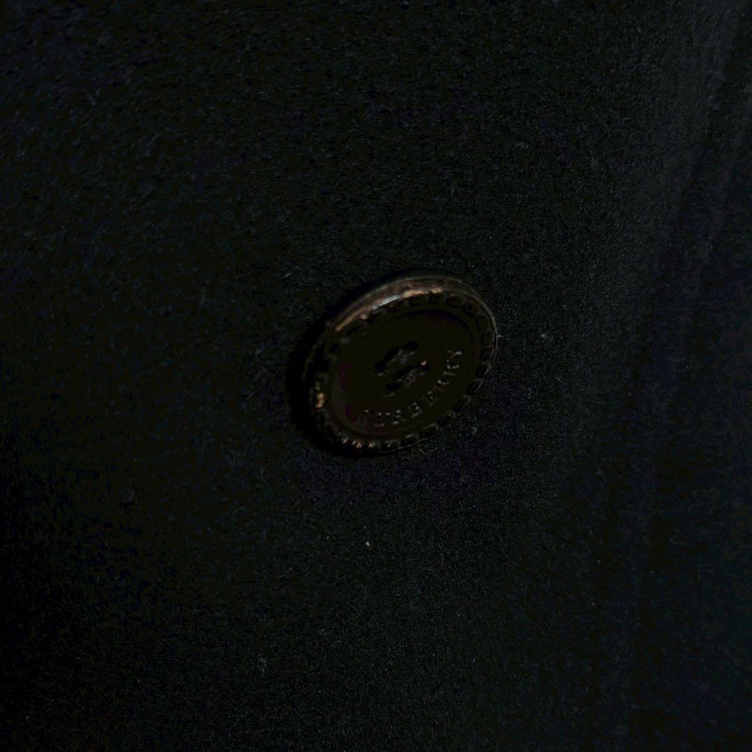 極美品/アンゴラ✨バーバリーロンドン ピーコート ノバチェック ファー 2way