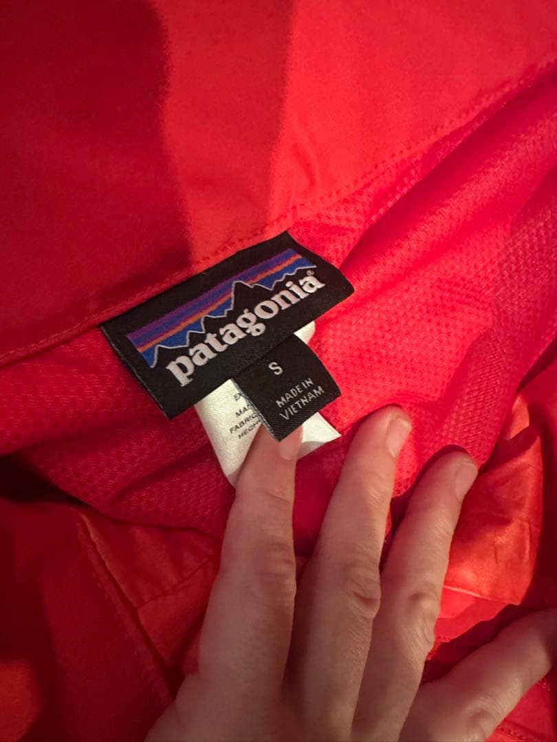 パタゴニア Sサイズ レッド スキーウェア