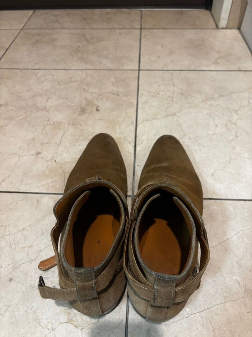 最終SALE　サンローランSAINT LAURENTショートブーツ　表参道店購入