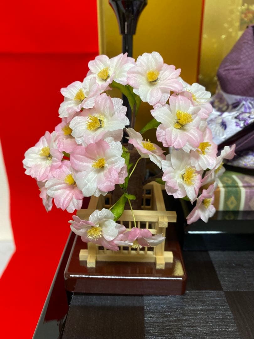 東京久月　雛人形　収納セット・東帯十二単姿・間口約５９×奥行約３４×高さ約５８㎝