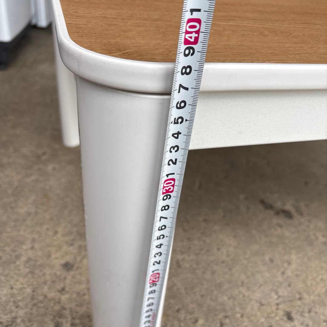 木目調 長方形 こたつテーブル