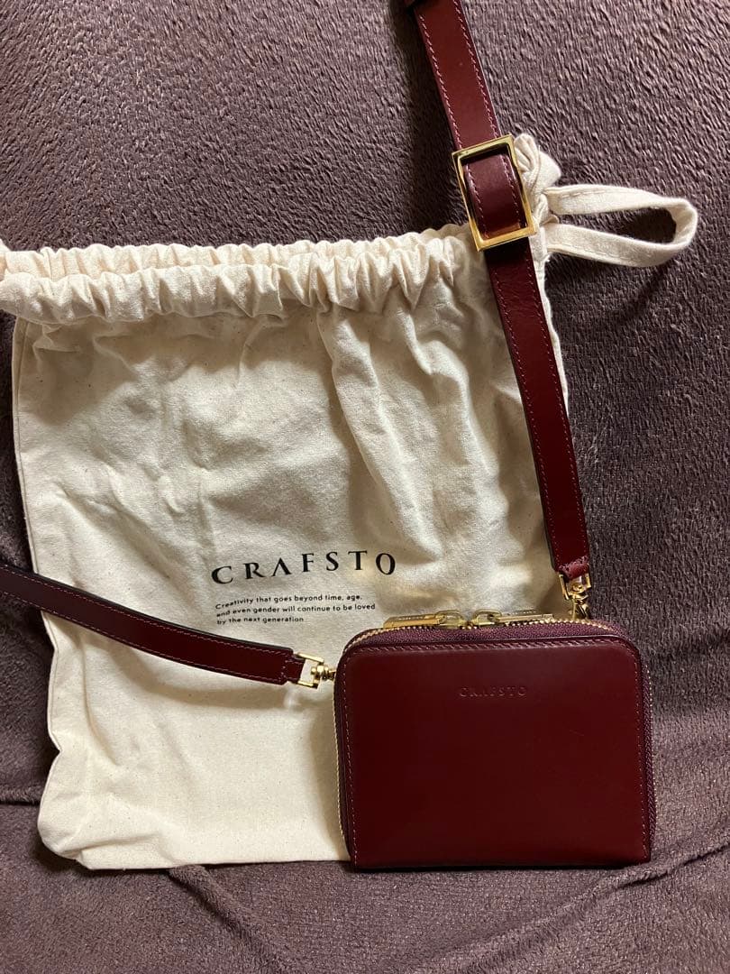 生産終了？CRAFSTO（クラフスト） ブライドルレザーネックウォレット