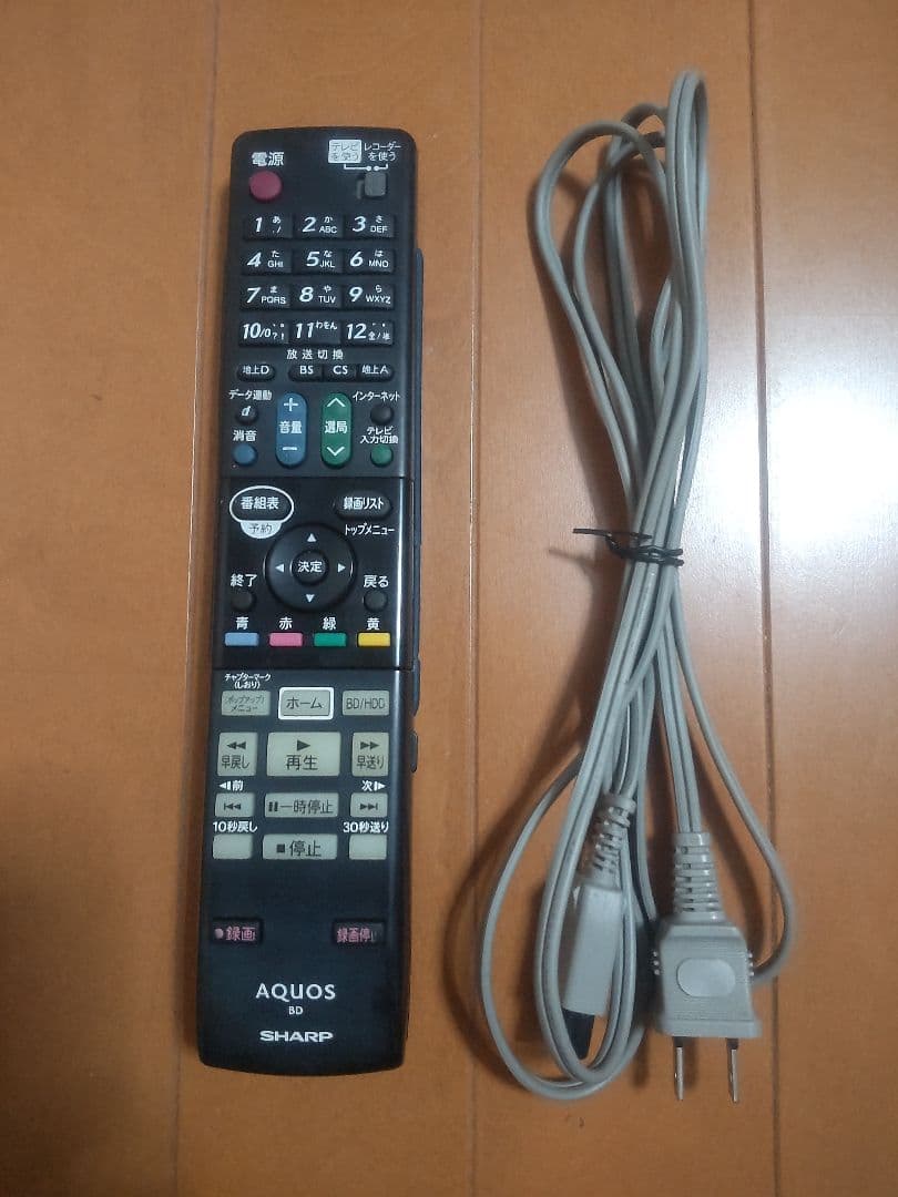 シャープ　AQUOS　BD―W1800 1TB プチメンテ済み