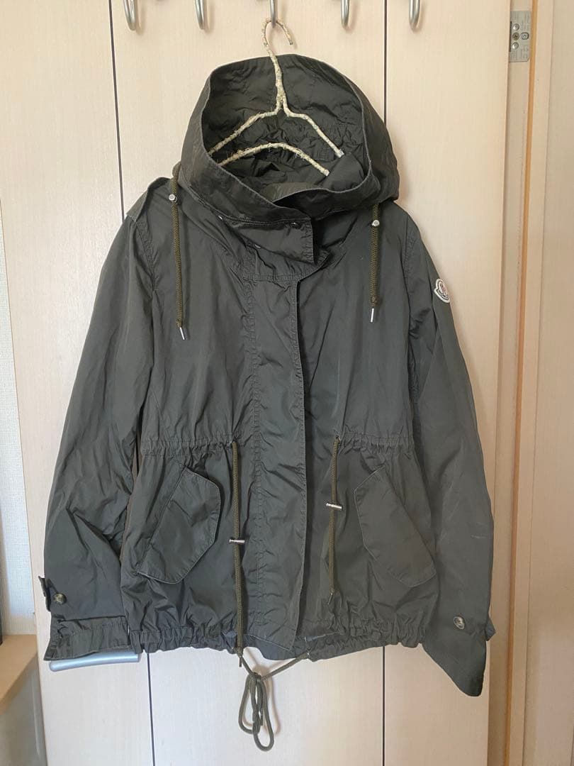 モンクレール MONCLER ナイロンジャケット 0 カーキ やや難あり