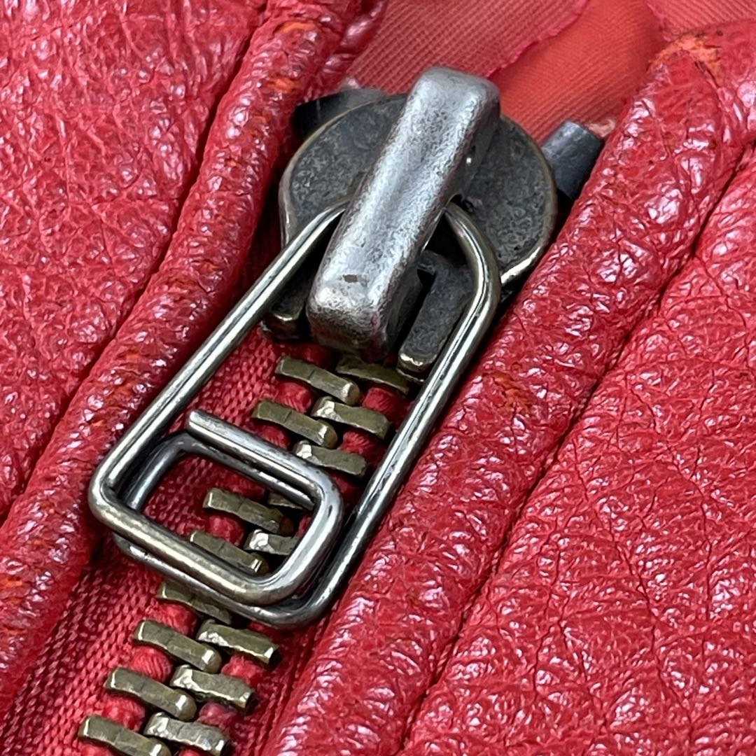 【最高級シボ革】 ROBO 本革 レザージャケット スタジャン 抜群のシルエット