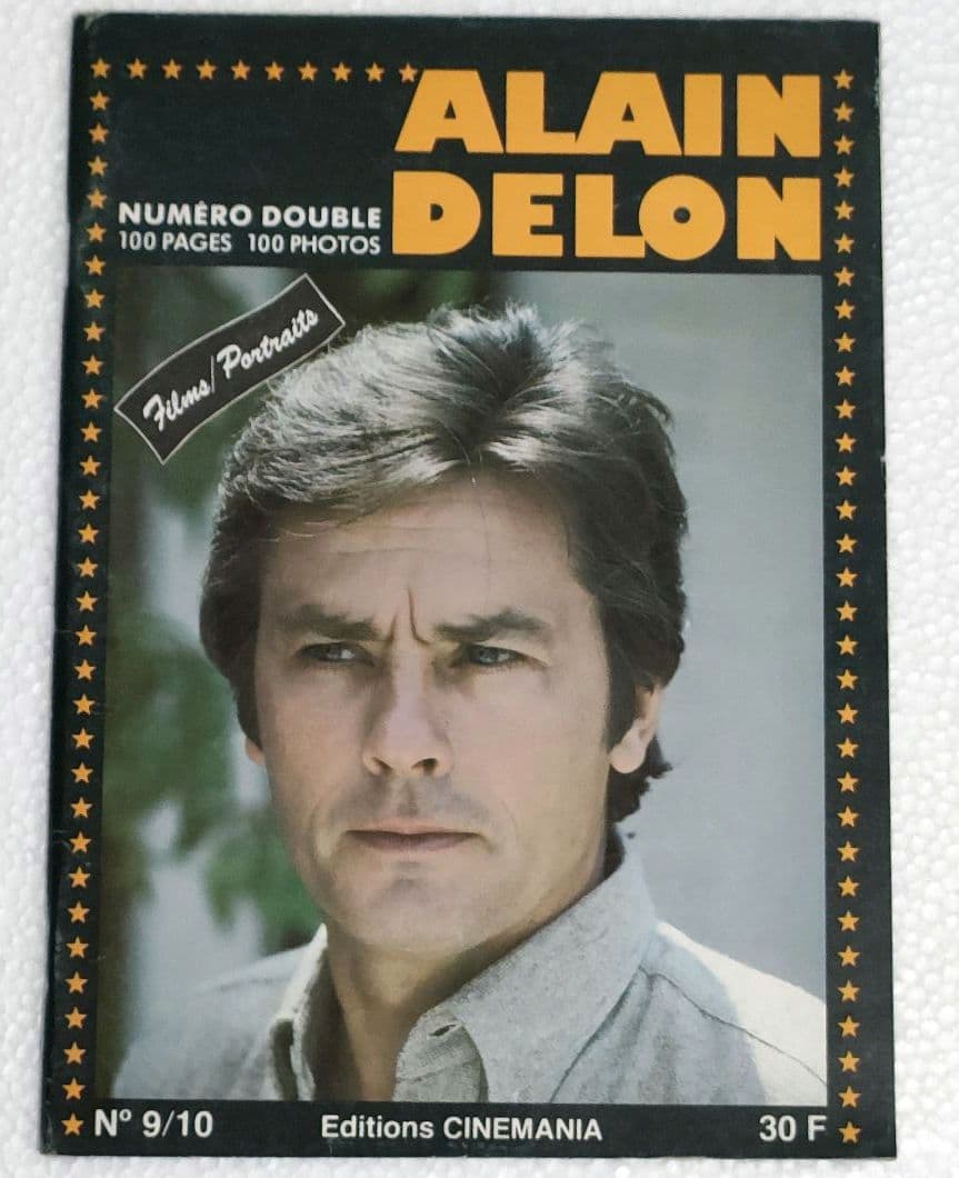 アラン・ドロンの本　２冊　フランス語