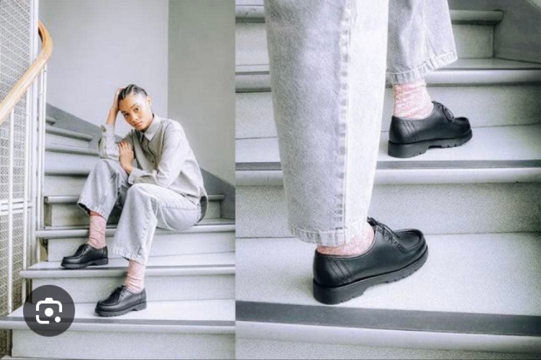 KlEMAN クレマン　パドロール　チロリアンシューズ　ブラック　サイズ43