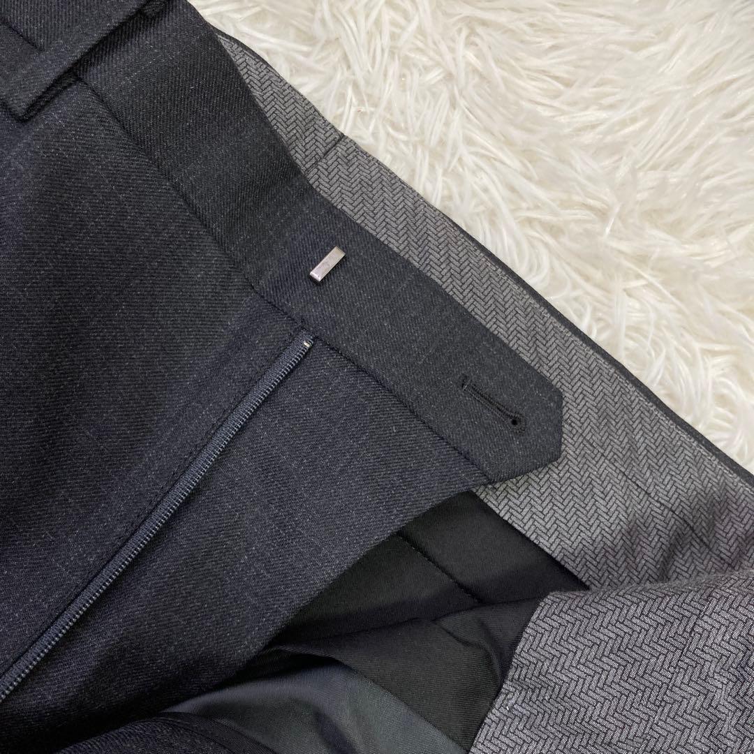 ［未使用］TAKEO KIKUCHI セットアップ チャコール LL フォーマル