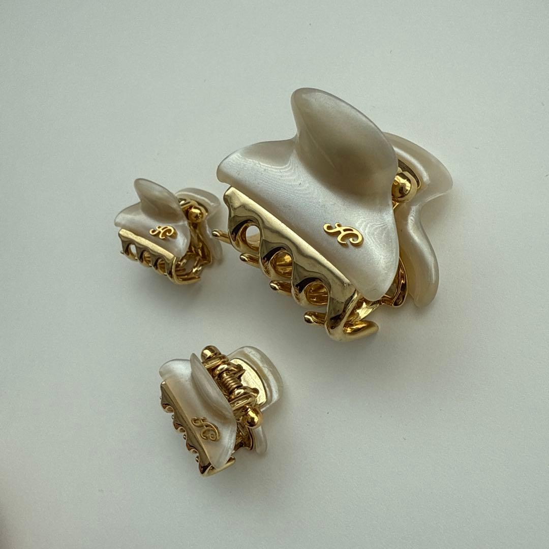 アッカ　ヘアクリップ3点セット