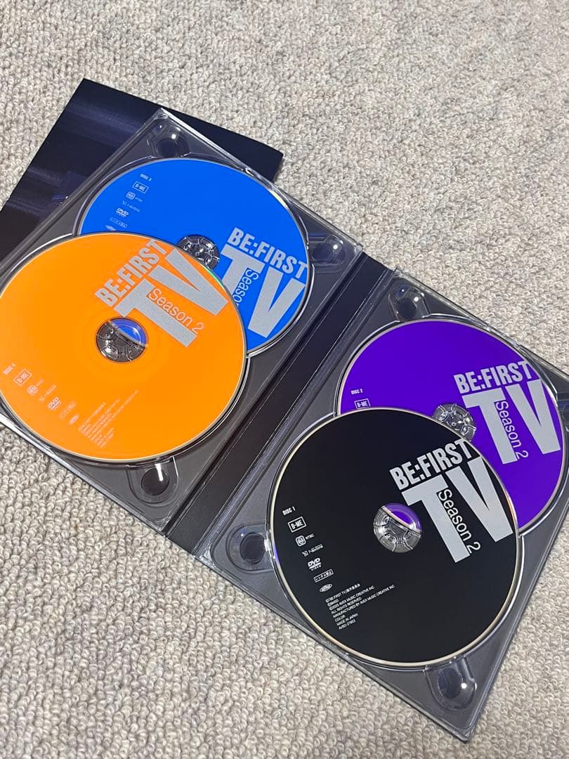 BE:FIRST TV Season 2 DVD 4枚組