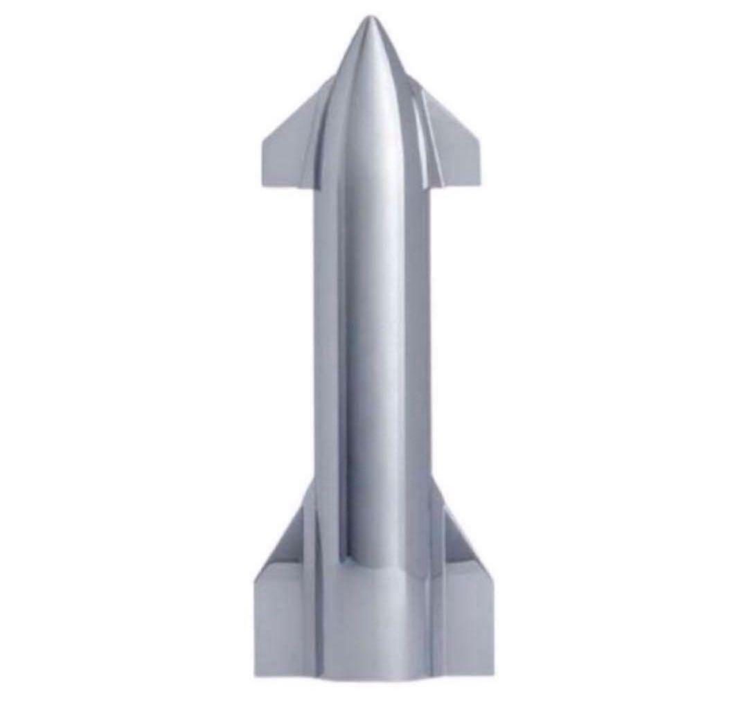 即時 完売 SPACEX社 STARSHIP CHROME MODEL