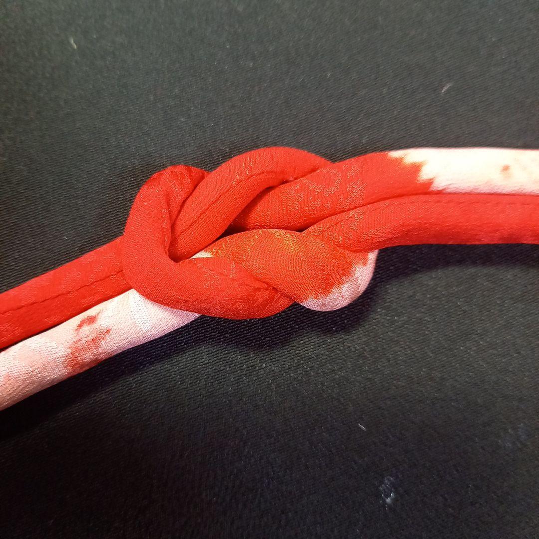 市松人形　15号 着物 比翼付き　襦袢　作り帯　帯揚げ帯締め　正絹