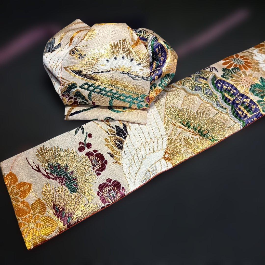 市松人形　15号 着物 比翼付き　襦袢　作り帯　帯揚げ帯締め　正絹