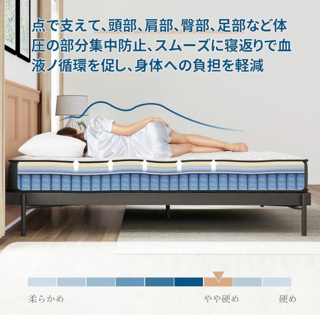 値下げ　マットレス クイーン