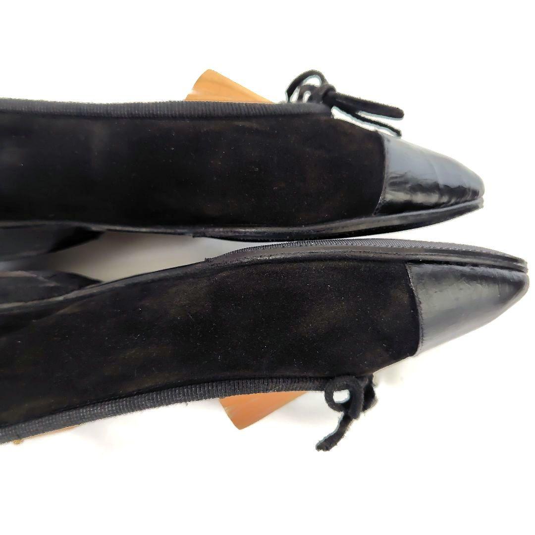✨️腕利き職人のリペア済✨️【シャネル】バレリーナ フラットシューズ 黒