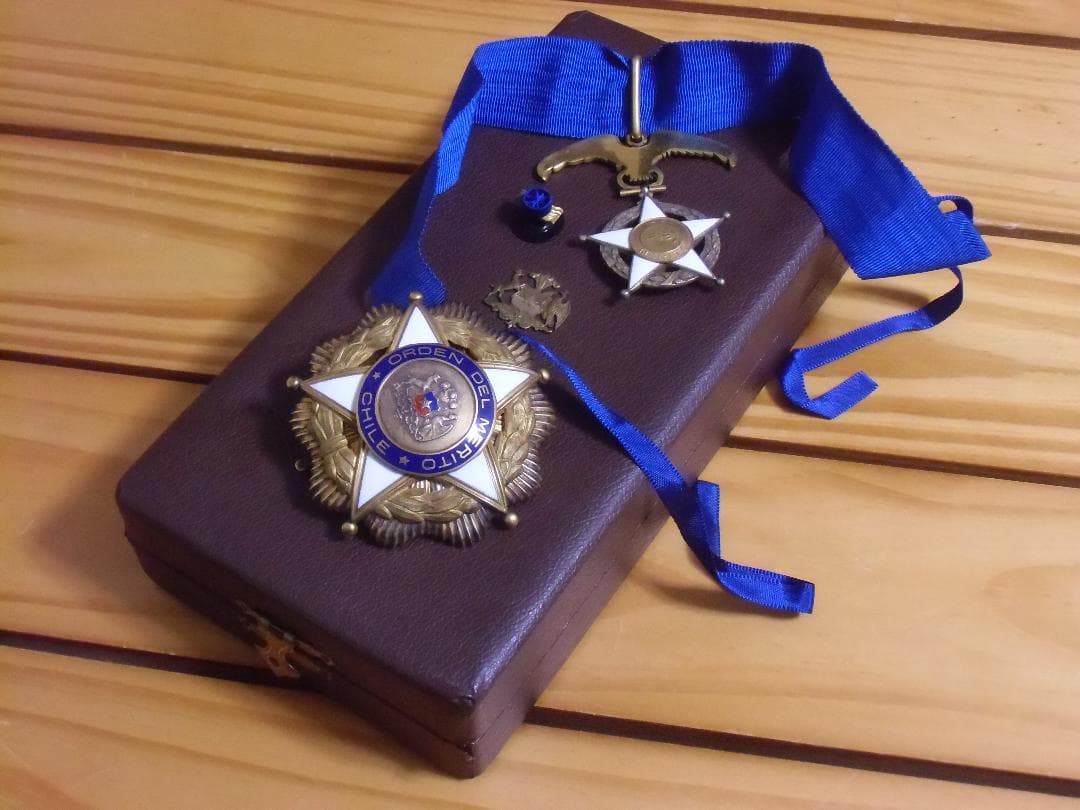 ★ＣＨチリ共和国＊功労勲章＊大将校兼司令官クラス（実物）