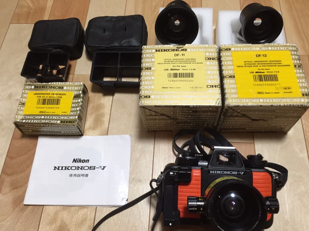 値下げしました！ニコノスⅤ 20mm 28mm 35mm交換レンズセット