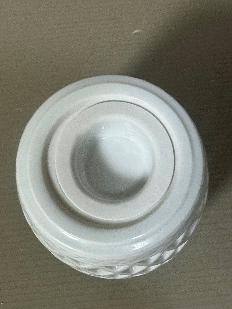 2182  鍋島焼　白磁 透かし 香炉