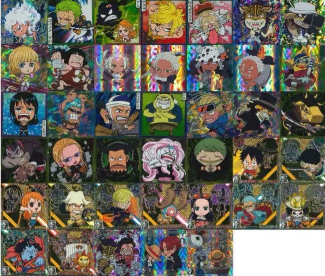 ONE PIECEウエハース　LOG1〜10弾