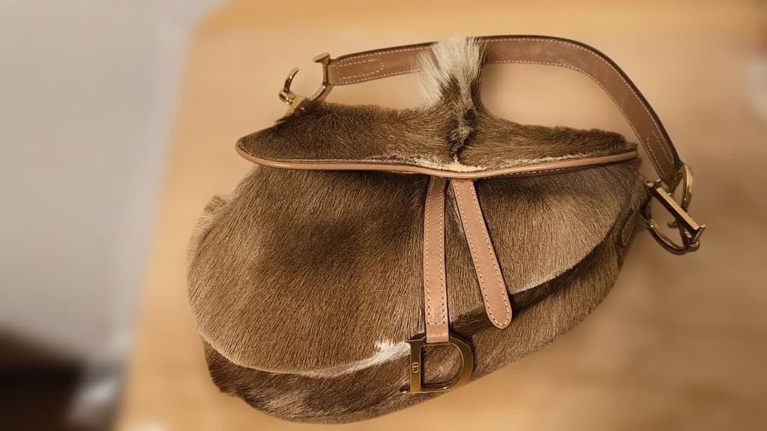 Christian Dior　FW2000　カーフレザーバッグ