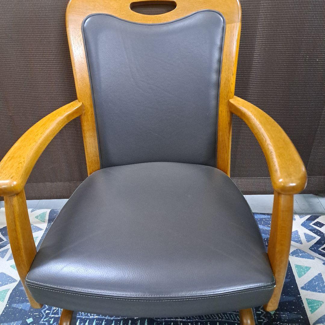 ♡浜本工芸　 回転椅子　ダイニングチェア　B ♡